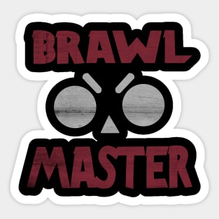 brawl master red Sticker